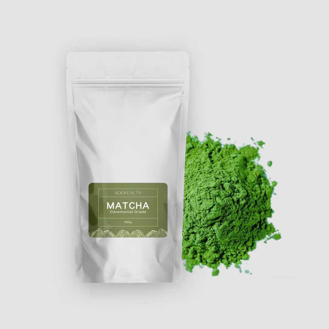 Master's Reserve Ceremonial Grade Matcha Powder - 500g Value Bag - Aoohealth