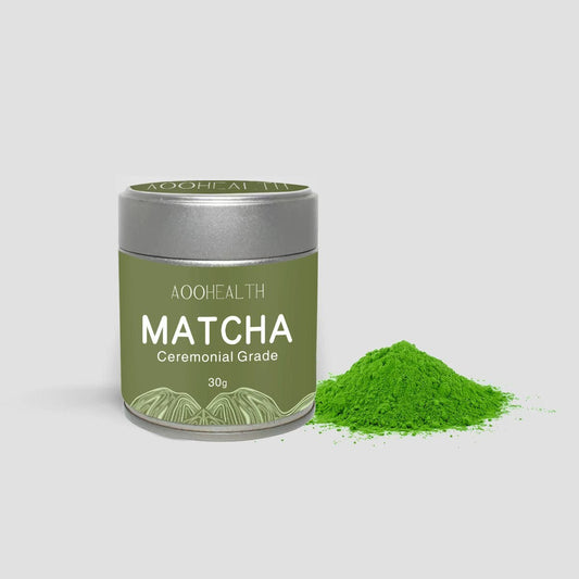 Premium Ceremonial Grade Matcha Powder 30g Introductory Tin - Aoohealth